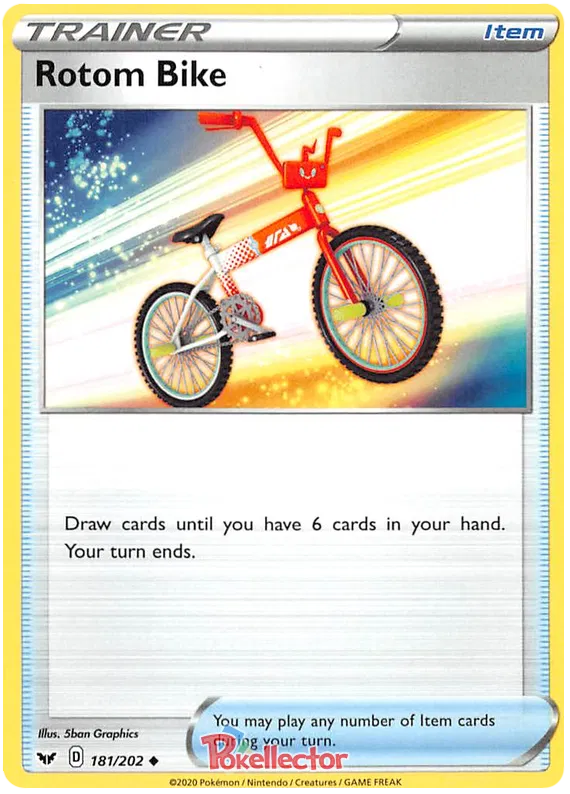 Rotom Bike - Sword & Shield #181