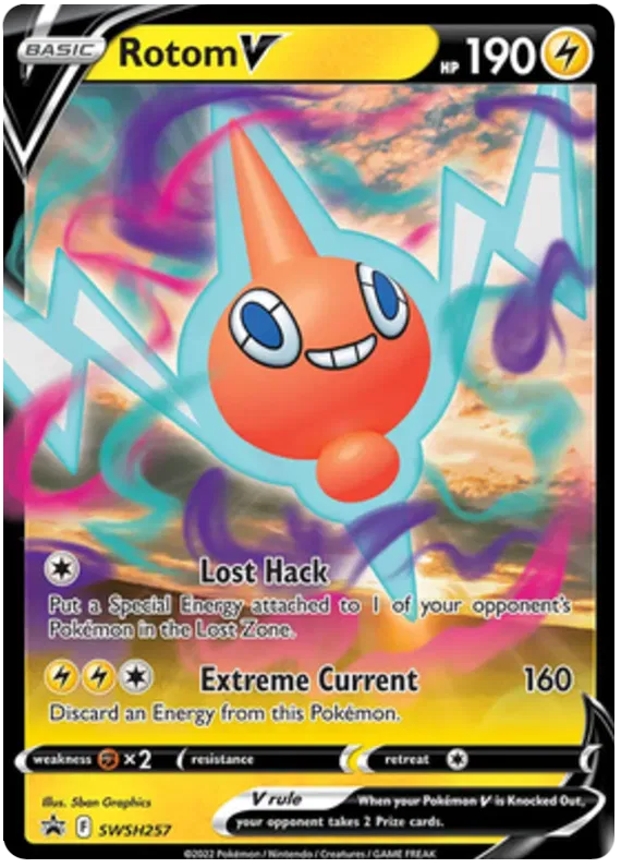 Rotom V - Sword & Shield Promos #257