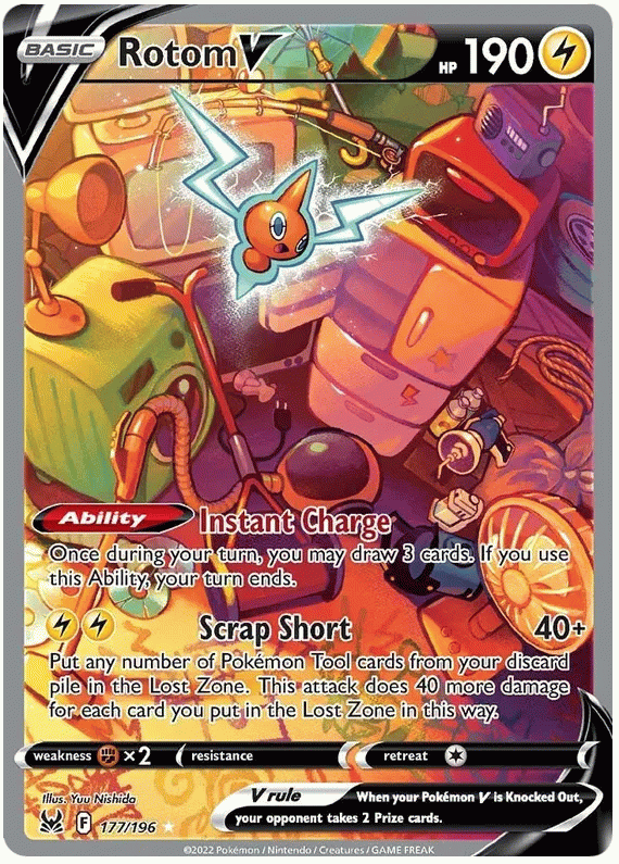 Rotom V - Lost Origin #177