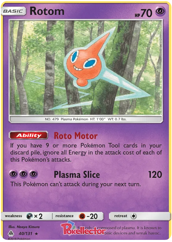 Rotom - Forbidden Light #40