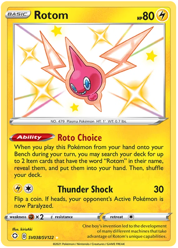 Rotom - Shining Fates #38