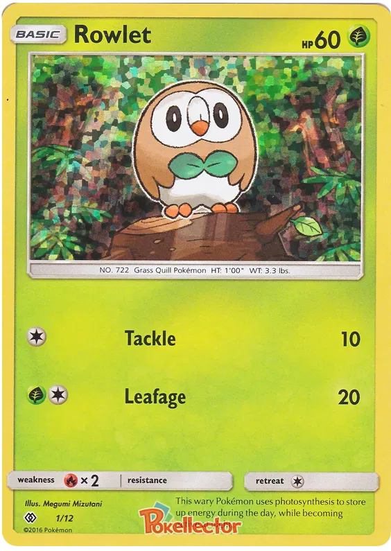 Rowlet - McDonald's Collection (2017) #1