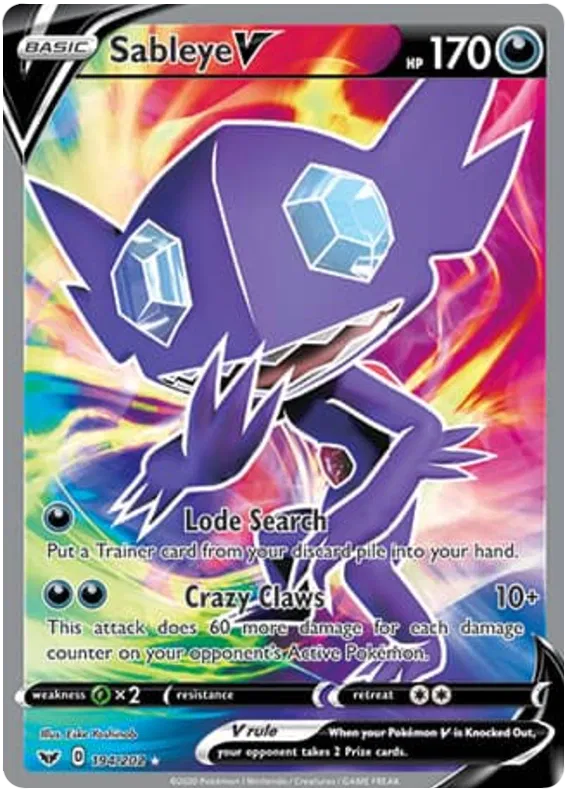 Sableye - Sword & Shield #194