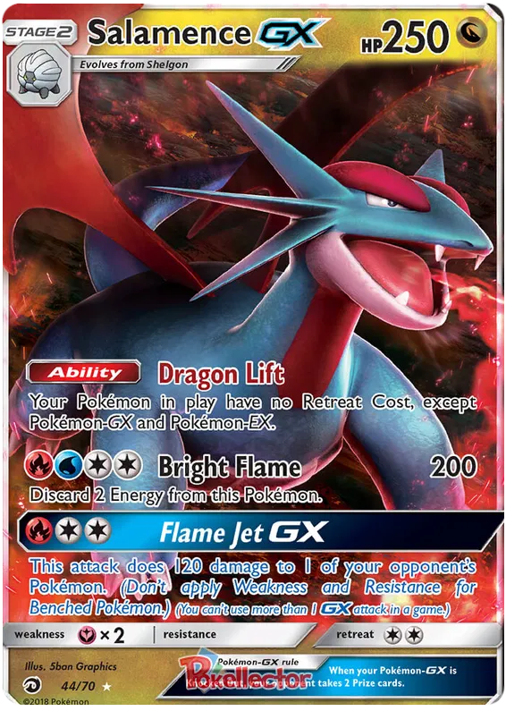 Salamence GX - Dragon Majesty #44