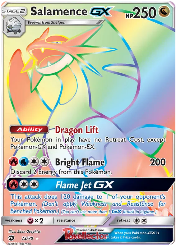 Salamence GX - Dragon Majesty #73