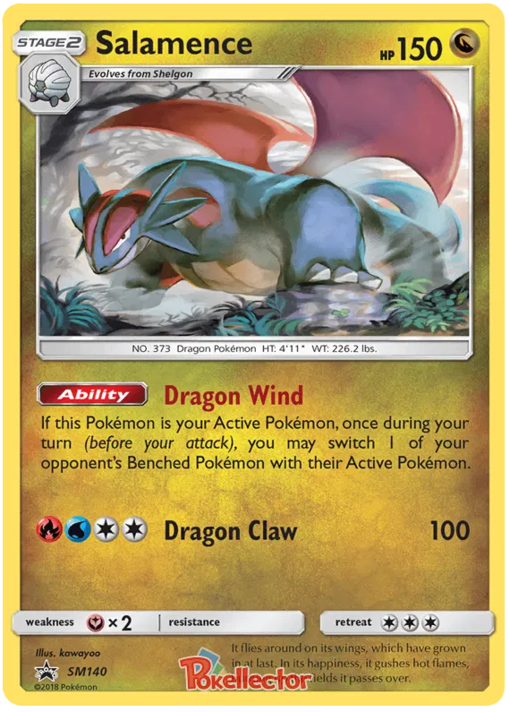 Salamence - Sun & Moon Promos #140