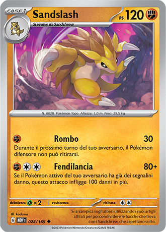 Sandslash - Scarlatto & Violetto - 151 #28