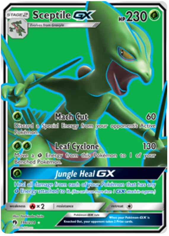 Sceptile GX - Lost Thunder #196