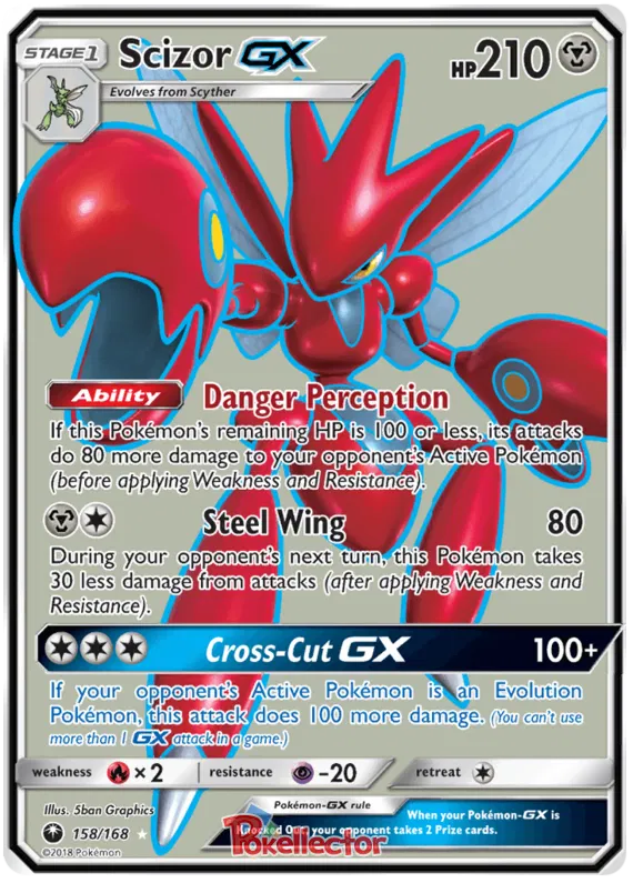 Scizor GX - Celestial Storm #158