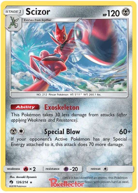 Scizor - Lost Thunder #126