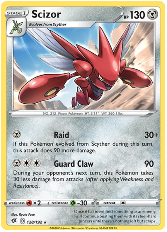 Scizor - Rebel Clash #128