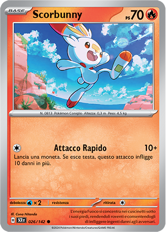 Scorbunny - Corona Astrale #26