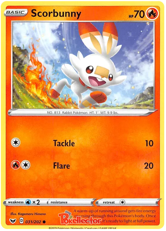 Scorbunny - Sword & Shield #31