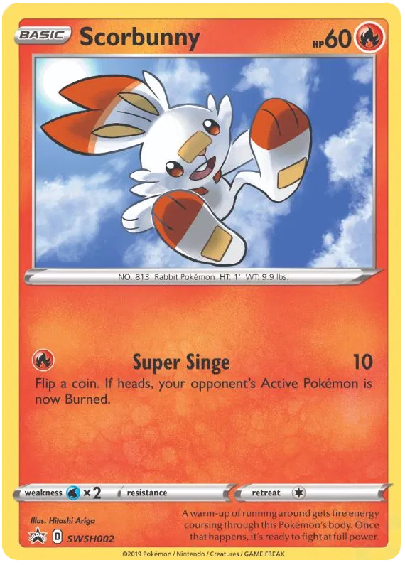 Scorbunny - Sword & Shield Promos #2