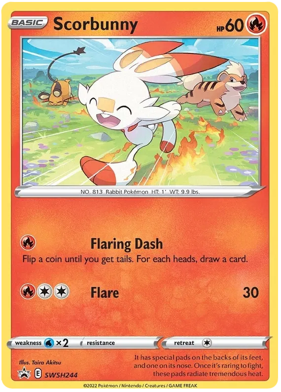 Scorbunny - Sword & Shield Promos #244