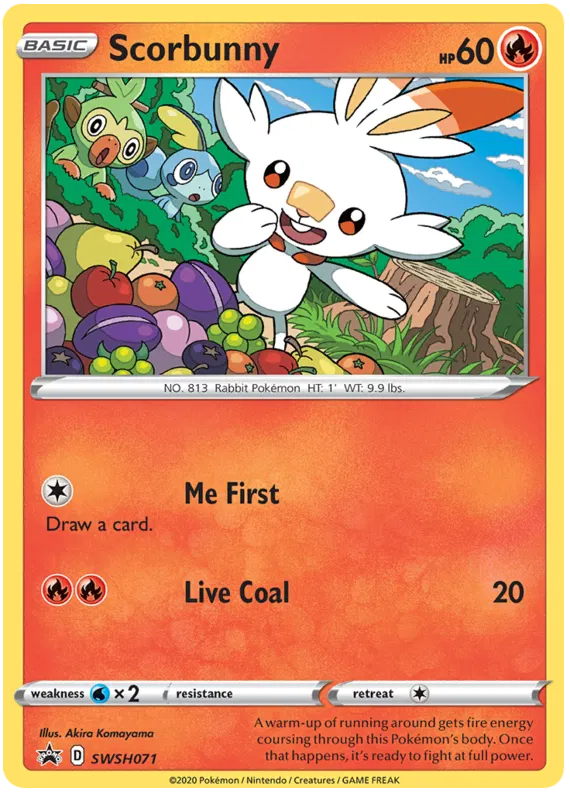 Scorbunny - Sword & Shield Promos #71