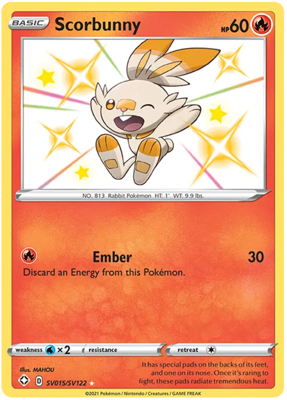 Scorbunny - Shining Fates #15