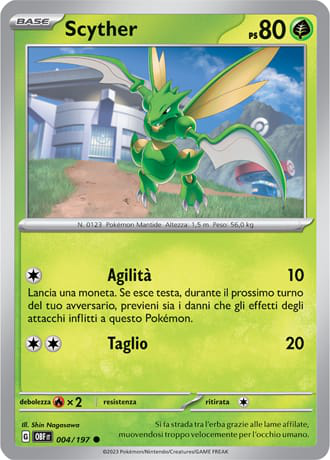 Scyther - Ossidiana Infuocata #4