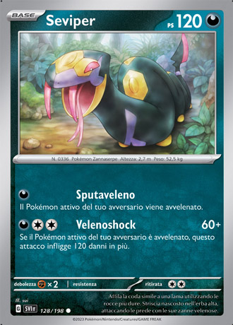 Seviper - Scarlatto & Violetto #128