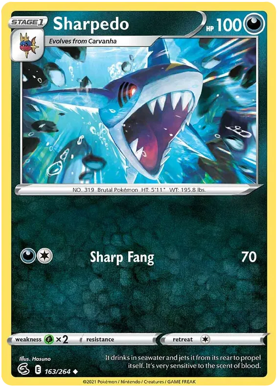 Sharpedo - Fusion Strike #163