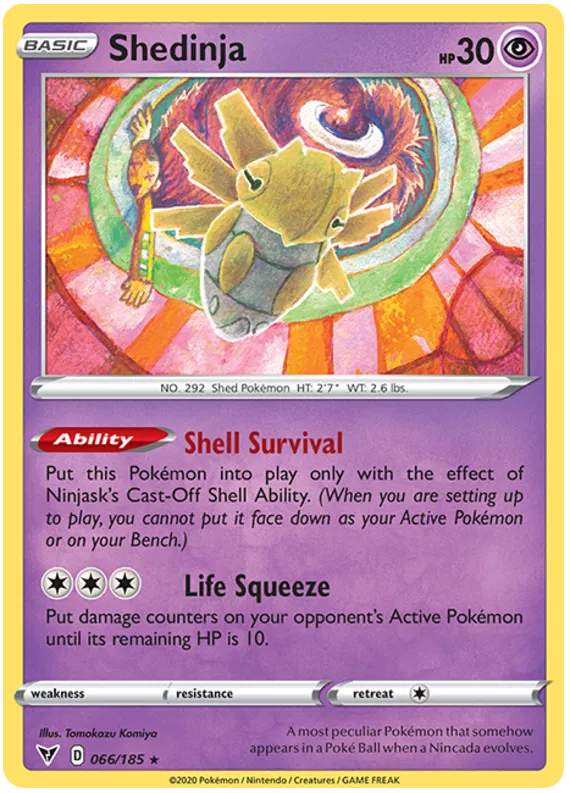 Shedinja - Vivid Voltage #66