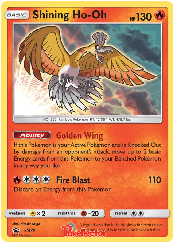 Shining Ho-Oh - Sun & Moon Promos #70