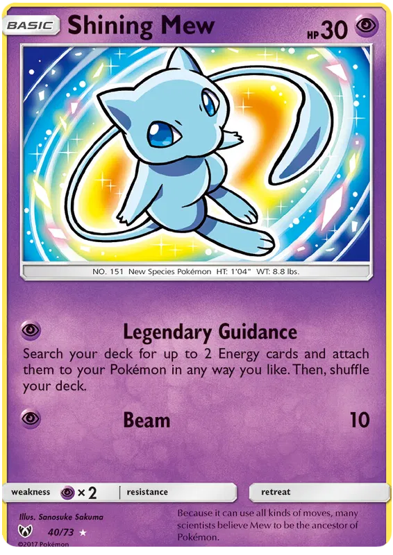 Shining Mew - Shining Legends #40