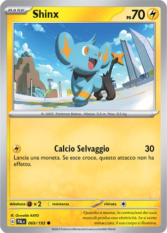 Shinx - Evoluzioni A Paldea	 #69