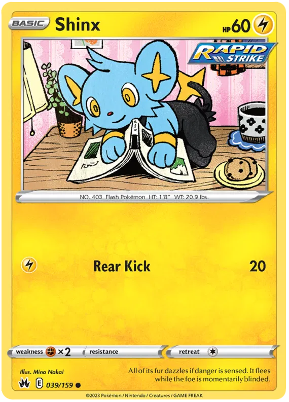 Shinx - Crown Zenith #39