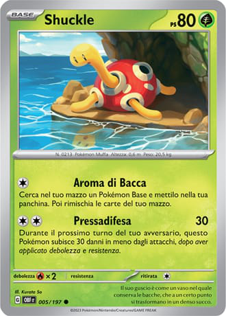 Shuckle - Ossidiana Infuocata #5