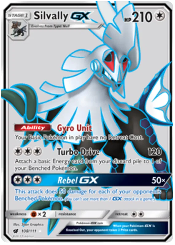 Silvally GX - Crimson Invasion #108