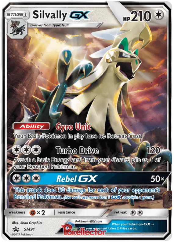 Silvally GX - Sun & Moon Promos #91