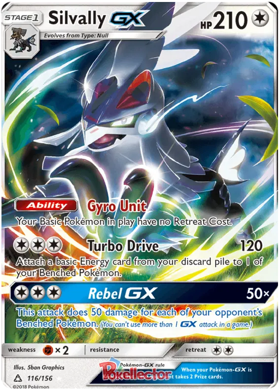 Silvally GX - Ultra Prism #116