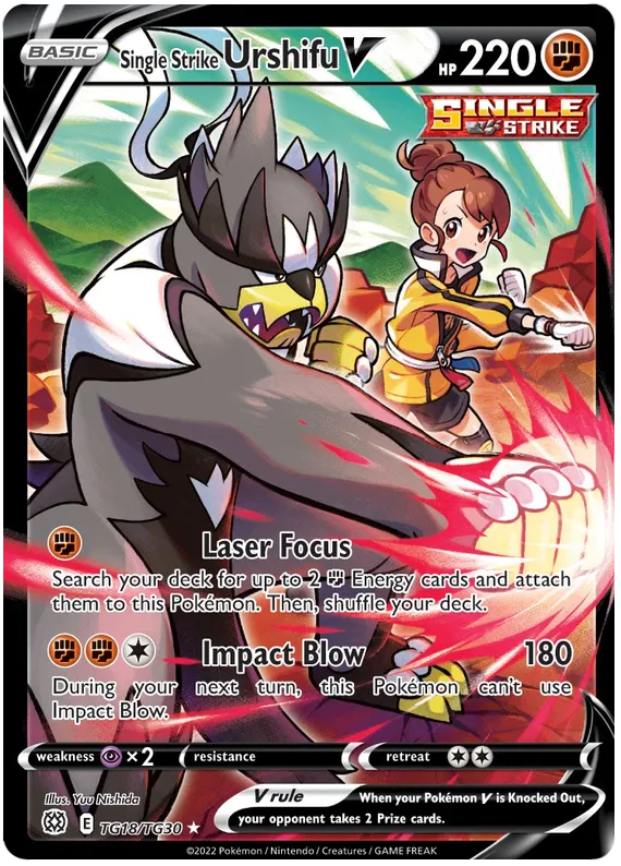 Single Strike Urshifu V - Brilliant Stars - Trainer Gallery #18