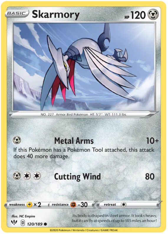 Skarmory - Darkness Ablaze #120