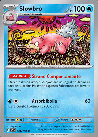 Slowbro - Scarlatto & Violetto #43