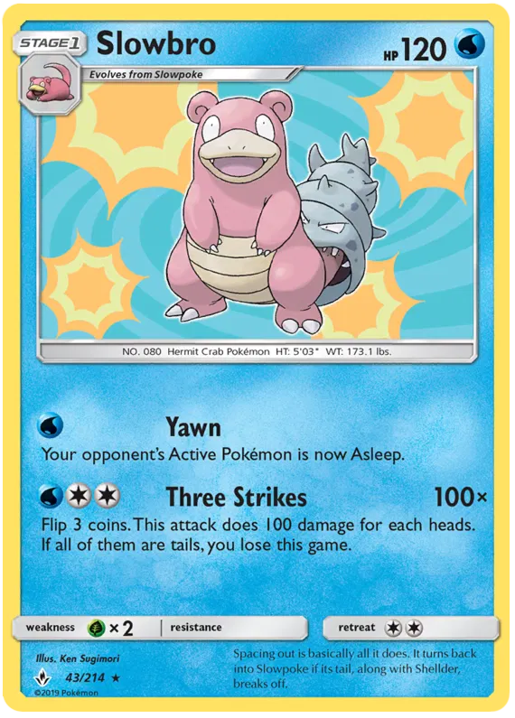 Slowbro - Unbroken Bonds #43