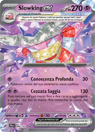 Slowking ex - Evoluzioni A Paldea	 #86