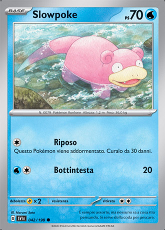 Slowpoke - Scarlatto & Violetto #42