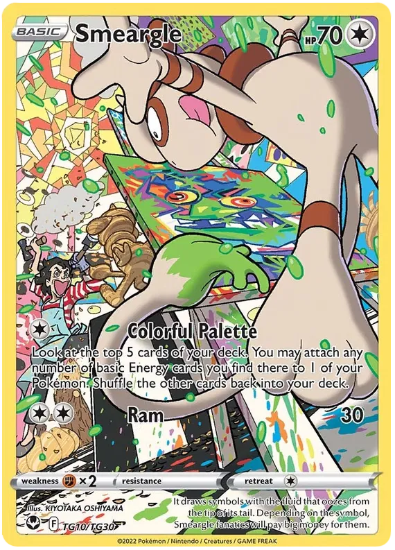 Smeargle - Tempesta Argentata - Trainer Gallery #10