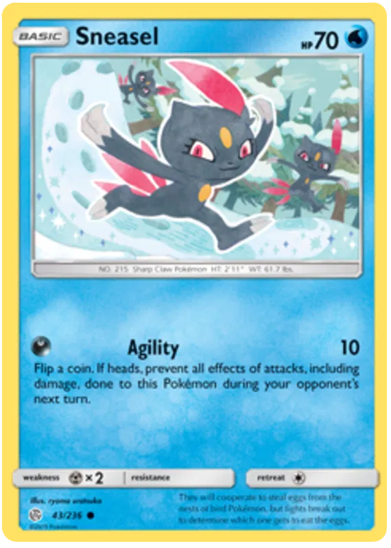 Sneasel - Cosmic Eclipse #43