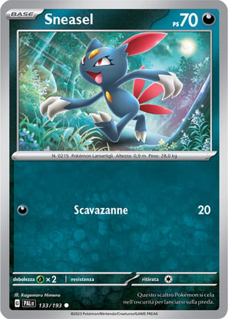 Sneasel - Evoluzioni A Paldea	 #133