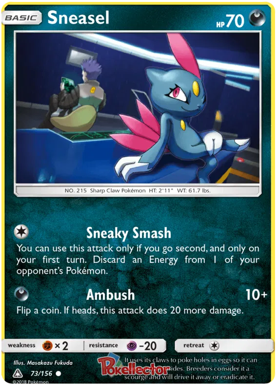 Sneasel - Ultra Prism #73