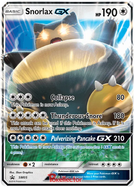 Snorlax GX - Sun & Moon Promos #5