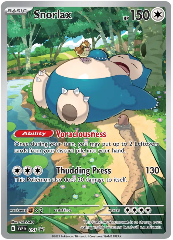 Snorlax - Scarlatto & Violetto Promos #51