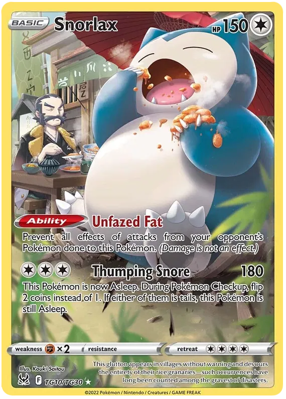 Snorlax - Lost Origin - Trainer Gallery #10