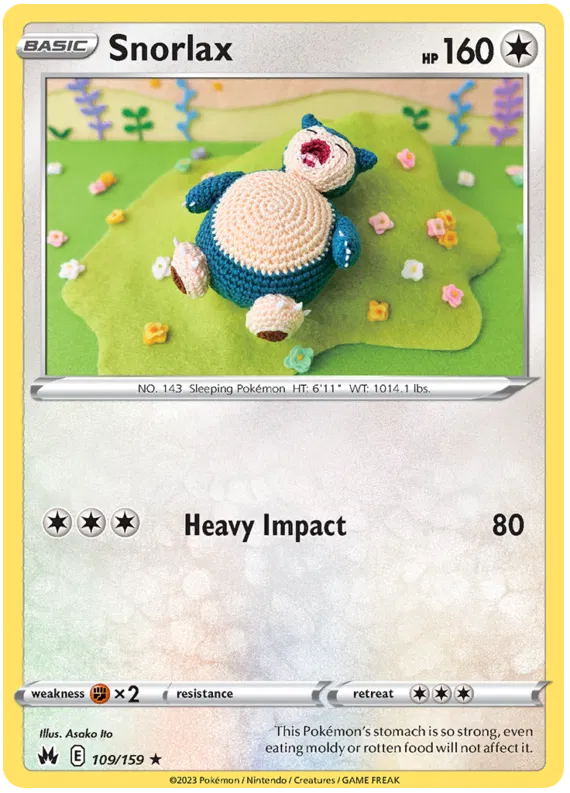 Snorlax - Crown Zenith #109