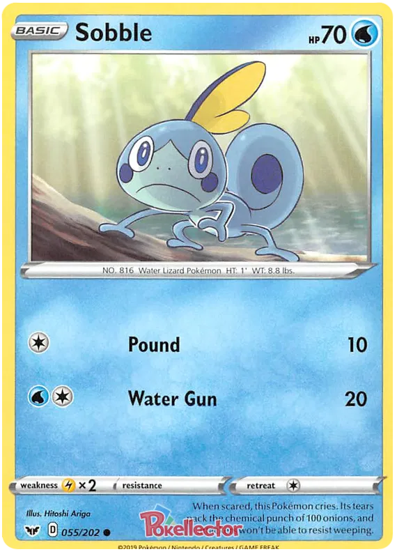 Sobble - Sword & Shield #55