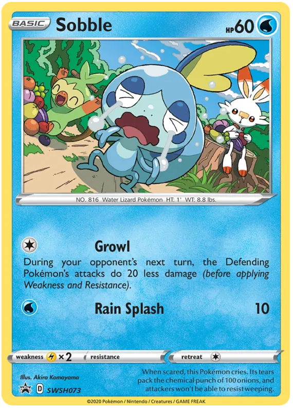 Sobble - Sword & Shield Promos #73