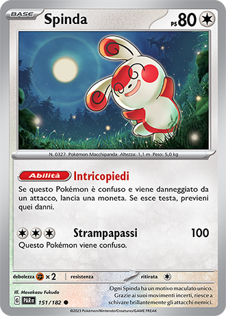 Spinda - Paradosso temporale #151